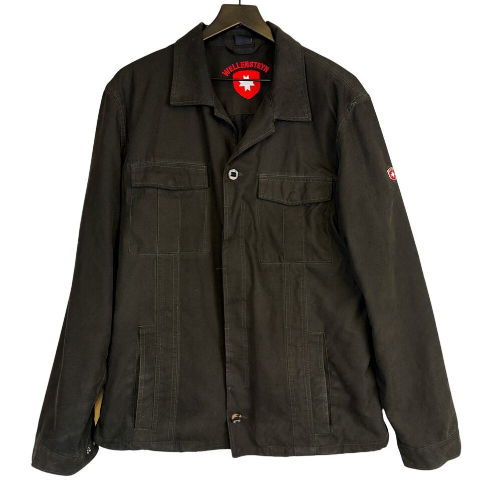 Wellensteyn Berlin Military-style Jacket Green Brown Mens - L